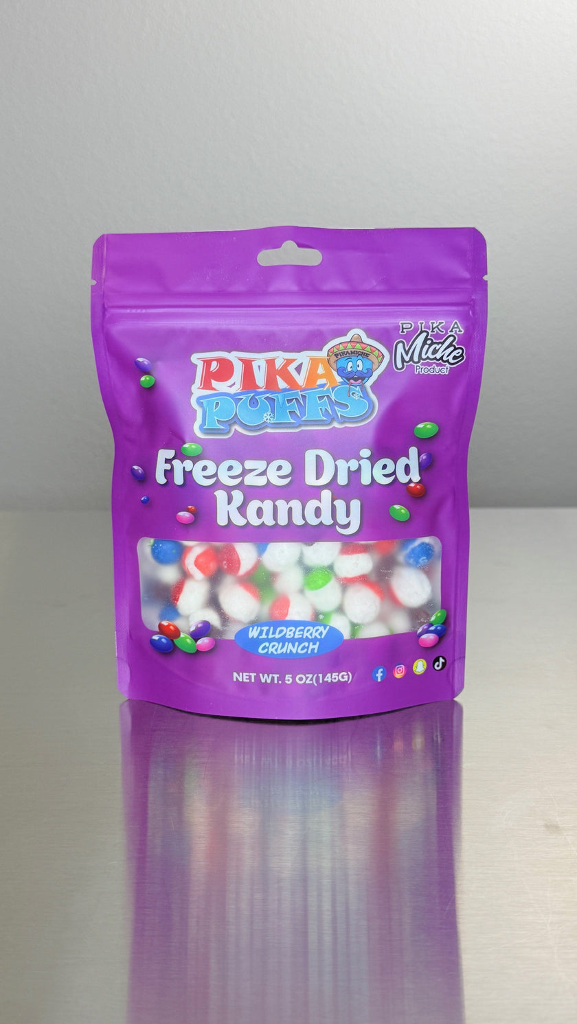 Pika Puffs Wild Berry Crunch