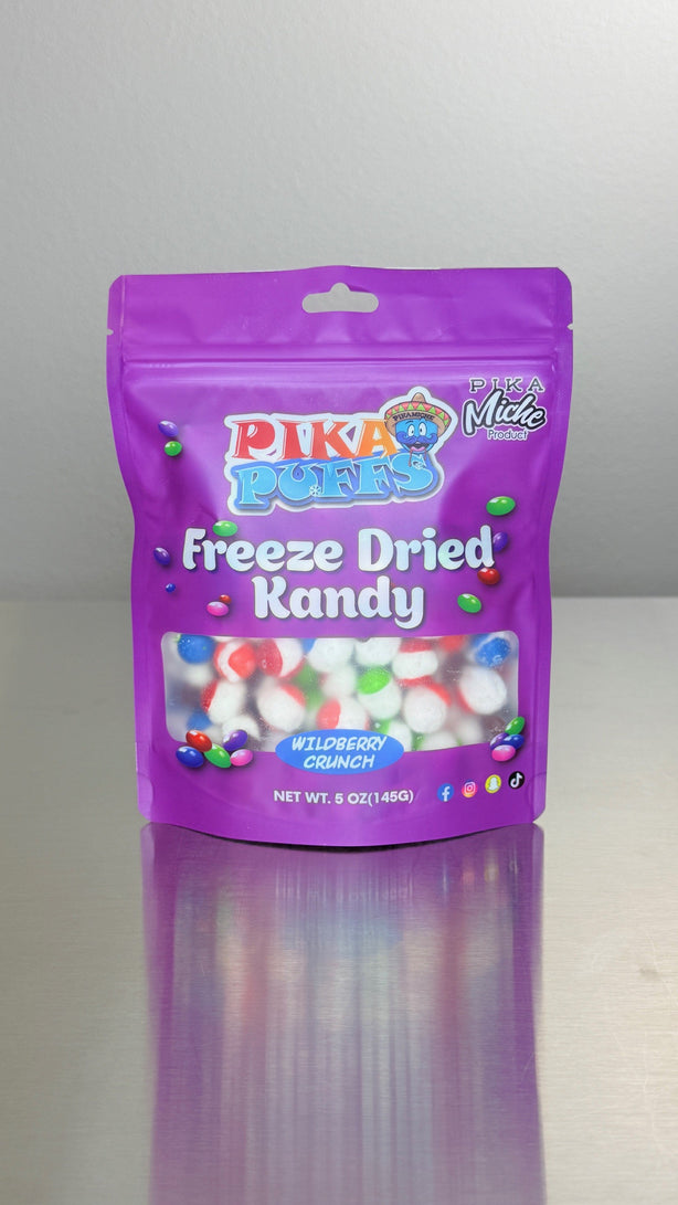 Pika Puffs Wild Berry Crunch