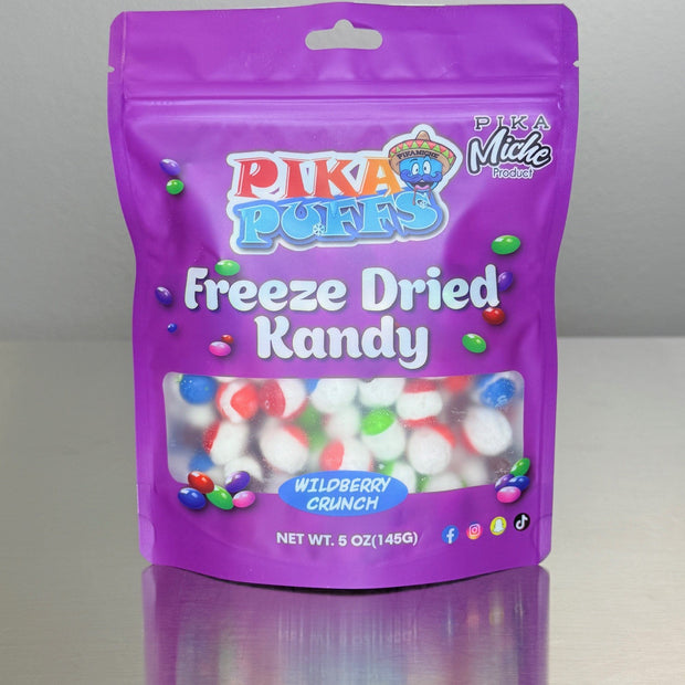Pika Puffs Wild Berry Crunch